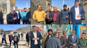 بازدید میدانی فرماندار ساری از پروژه‌های عمرانی و خدماتی روستاهای چهاردانگه