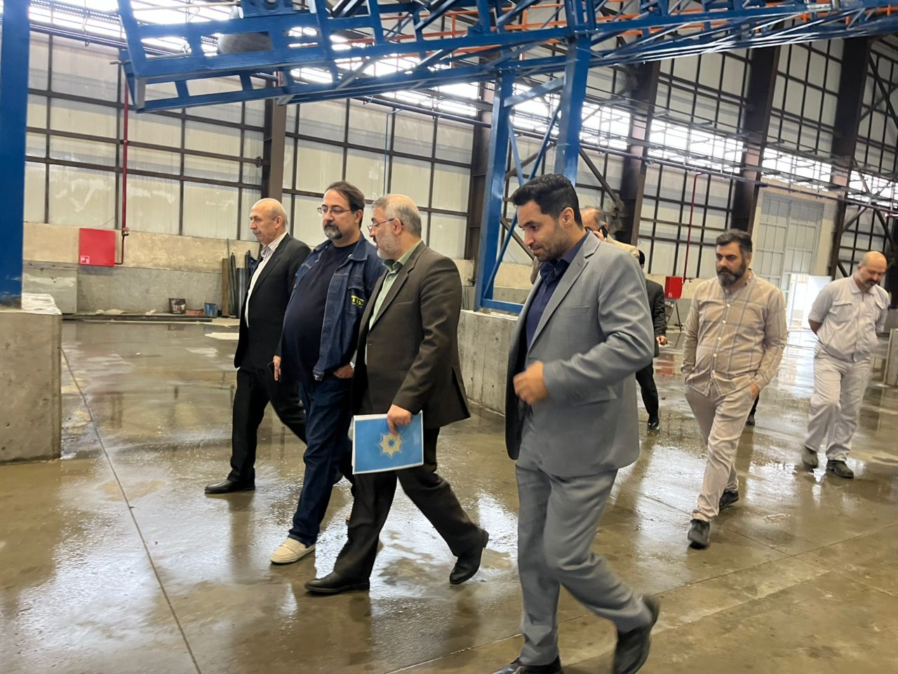 بازدید فرماندار ساری از روند اجرای نیروگاه زباله‌سوز