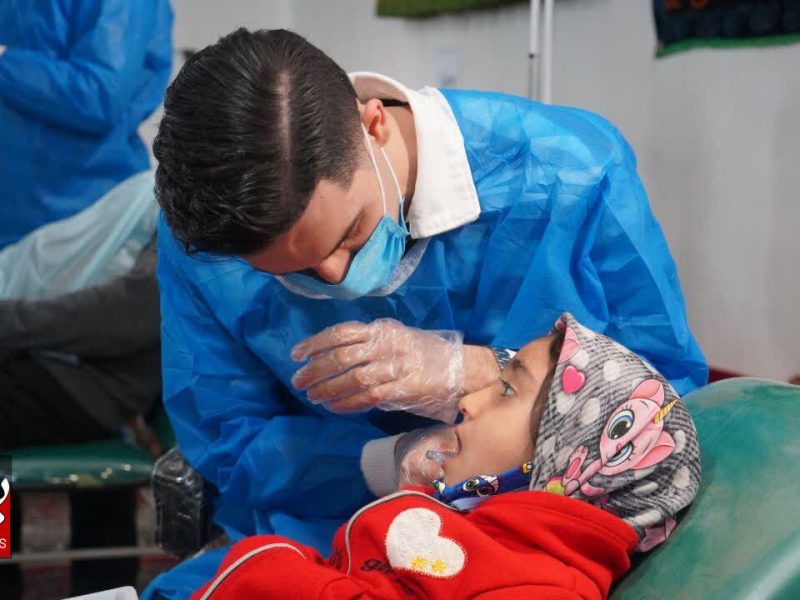 کاروان سلامت صنعت نفت و سپاه کربلا به روستاهای چهاردانگه ساری رسید