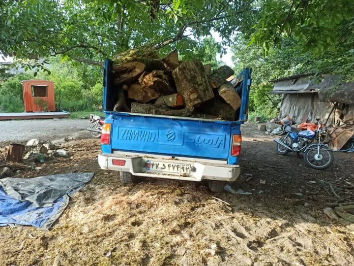 محموله های غیرمجاز در ساری کشف شد