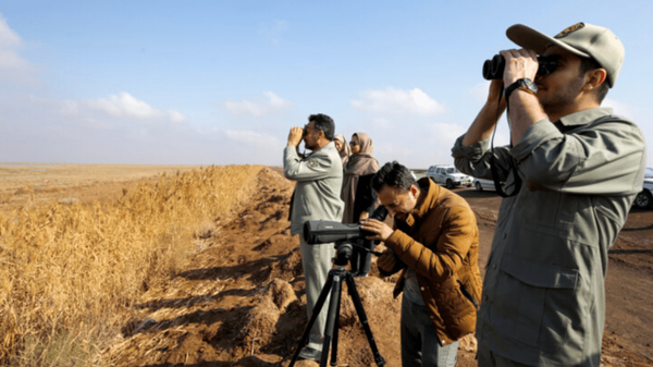 پایش زمستانه پرندگان مهاجر در زیستگاه‌های مازندران