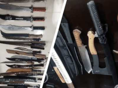 ۸۲ قبضه سلاح سرد در بخش لاریجان مازندران کشف شد