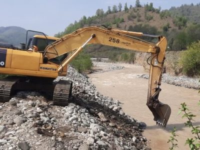 لایروبی رودخانه‌های مازندران برای کاهش خسارات سیلاب آغاز شد